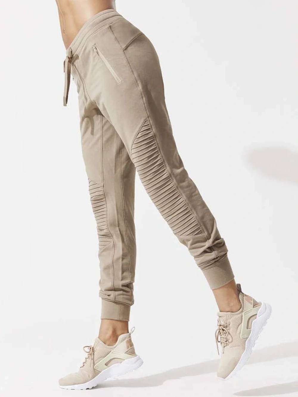 NWT ALO Urban Moto Sweatpant Gravel Size S